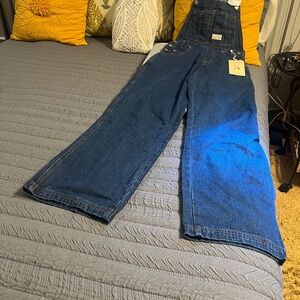 Lana Roux Jean Overalls